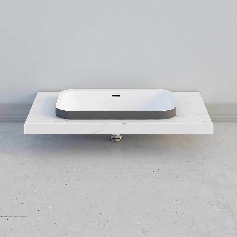 GC Series Basin (Rose Island Bathroom Cabinet)