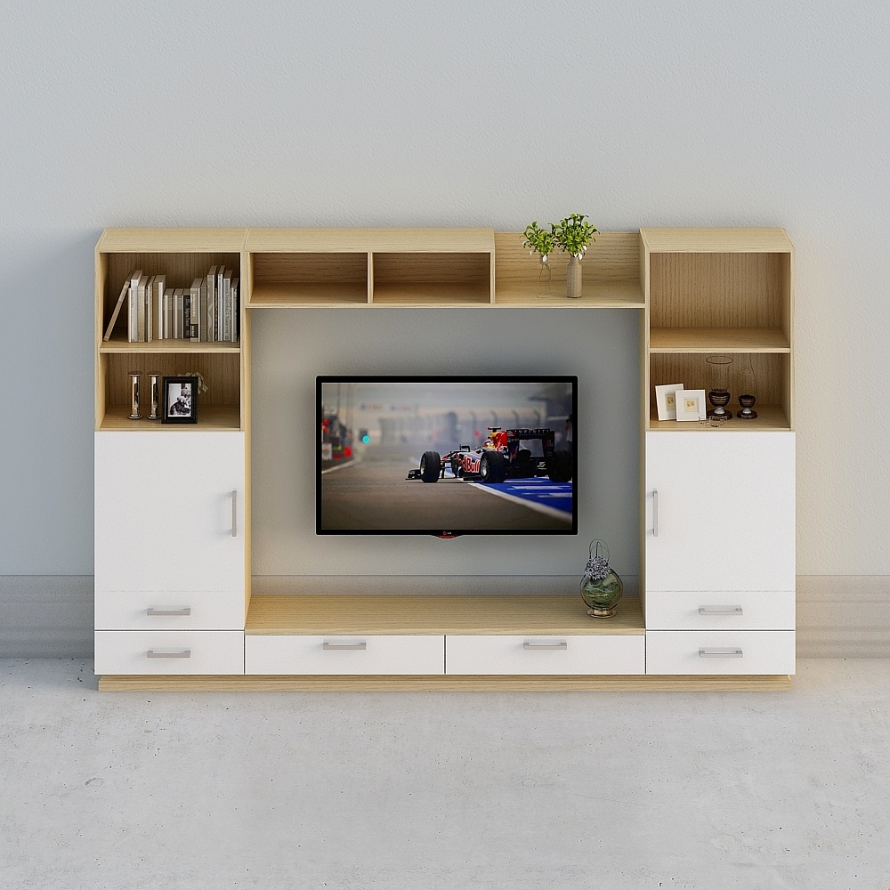 "Personalización completa" - Armario de TV de madera moderno