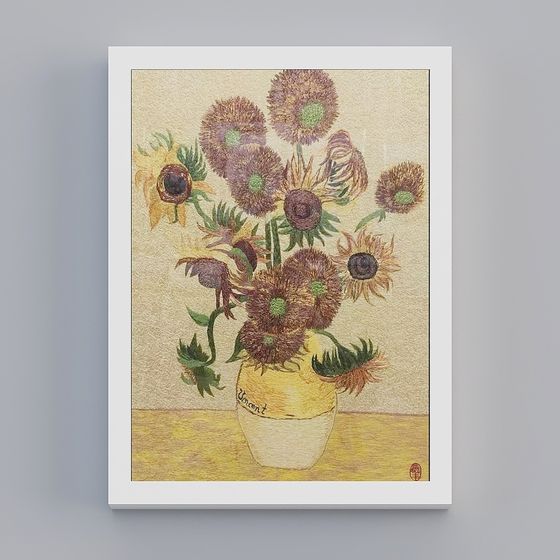 Sunflower Rebirth 3D model