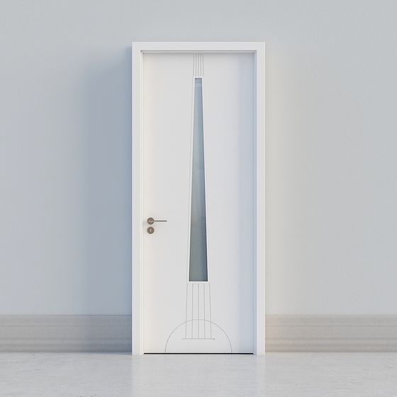 Minimalist Door 3D model