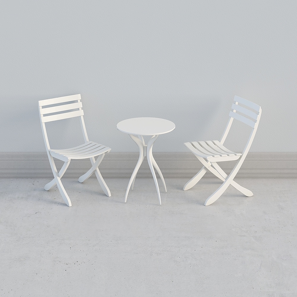 Set da pranzo tavolo bianco americano