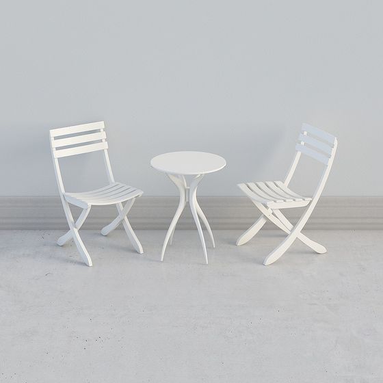 Set da pranzo tavolo bianco americano