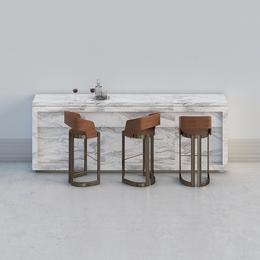 Bancone Bar Bianco Moderno