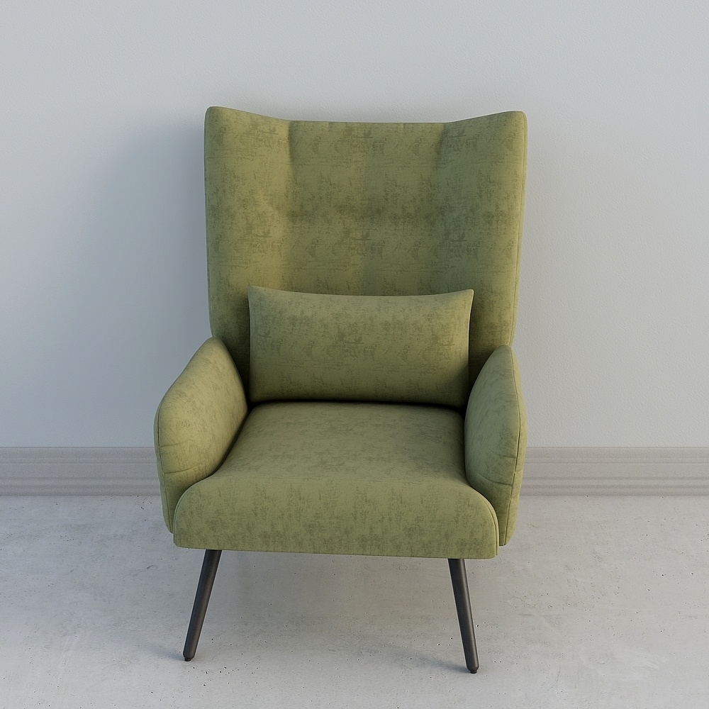 โซฟาเดี่ยวสีเขียว Jane O