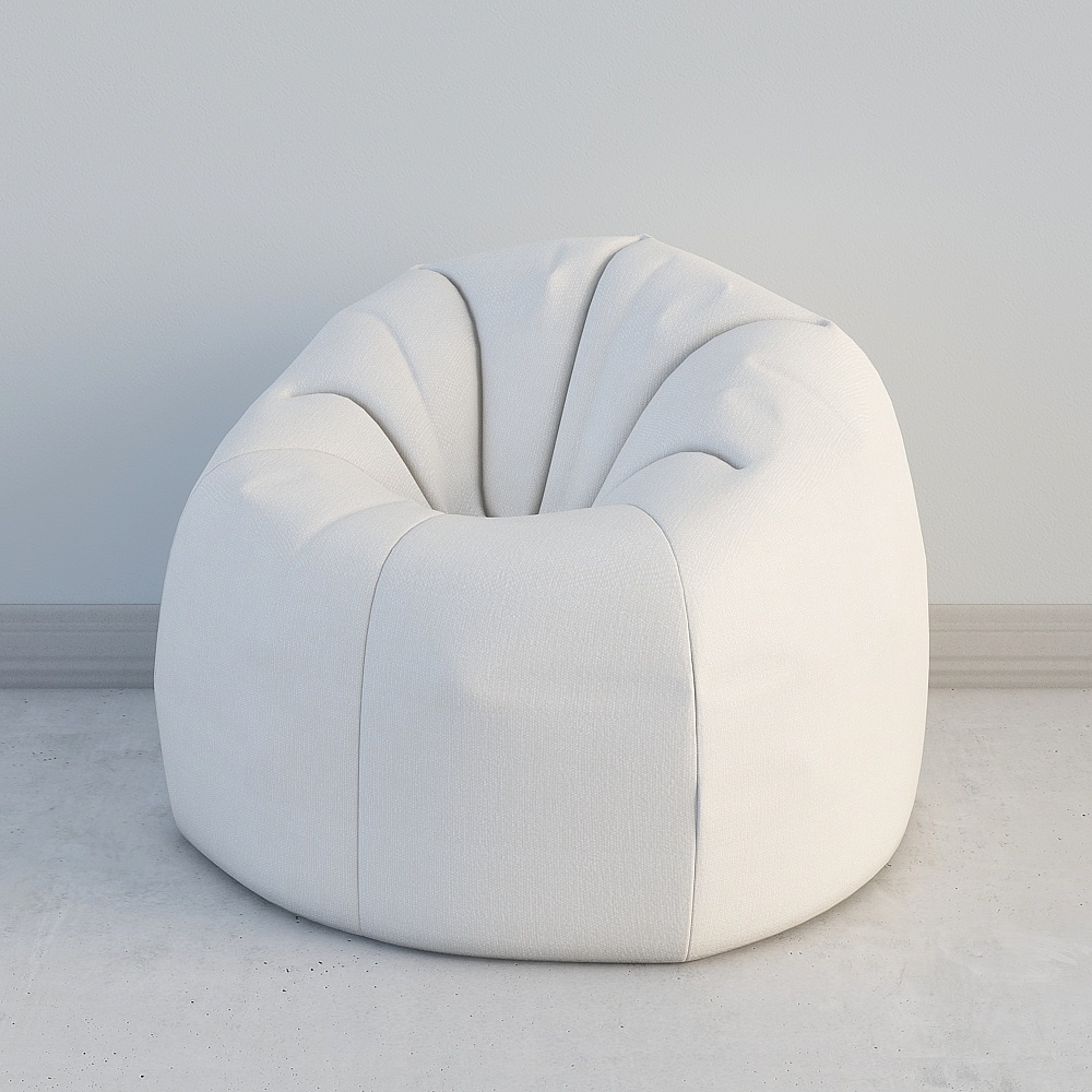 모던 화이트 싱글 소파 싱글 소파