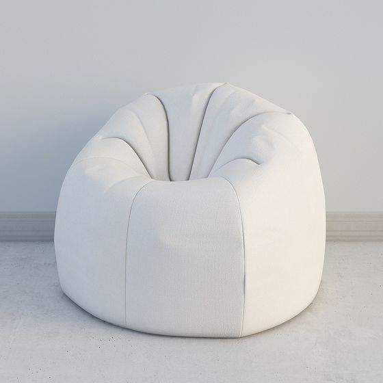 모던 화이트 싱글 소파 싱글 소파