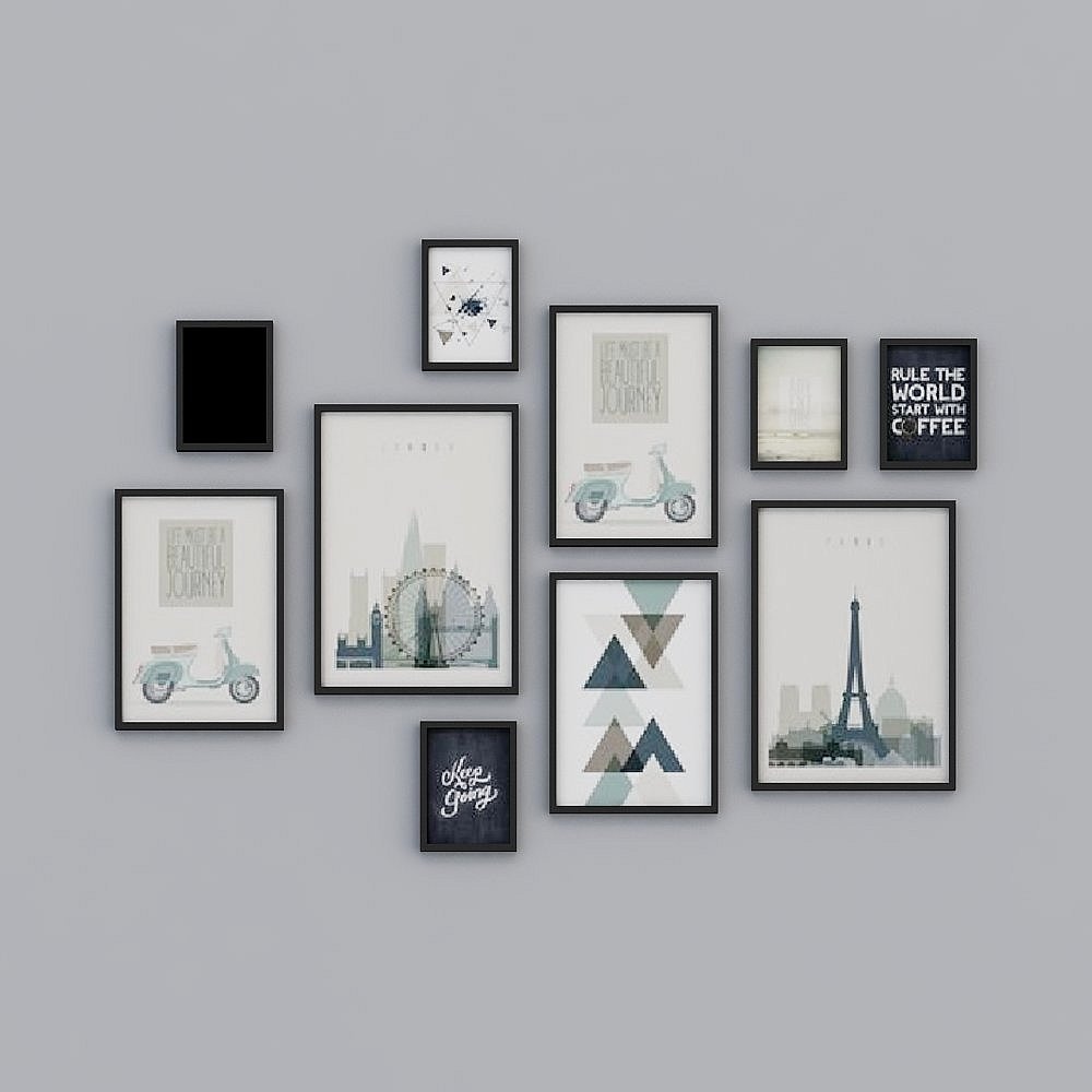 Modern photo wall Photograph