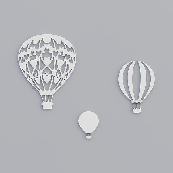 Accessoire mural pendu blanc moderne