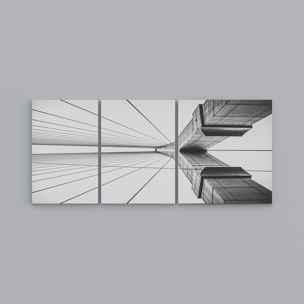 ภาพวาดตกแต่งสไตล์โมเดิร์น