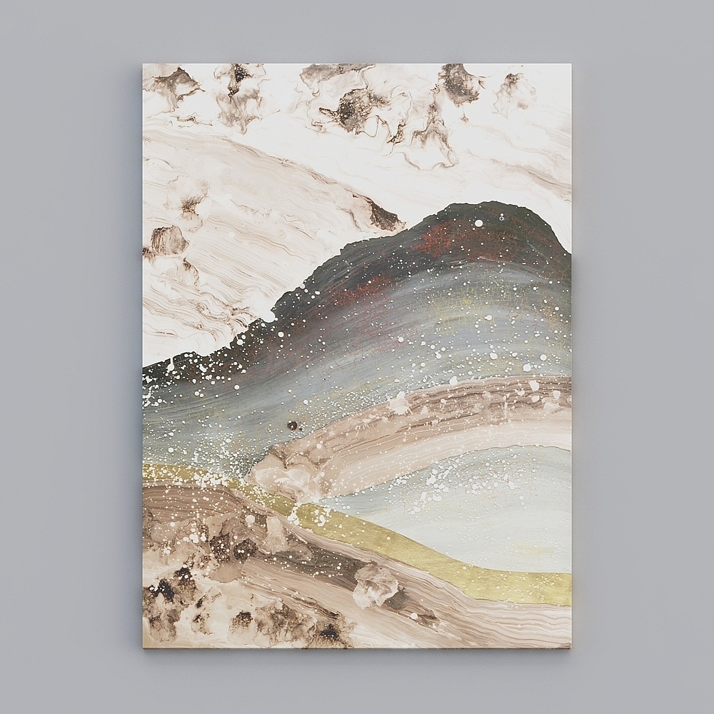 Modernes dekoratives Gemälde