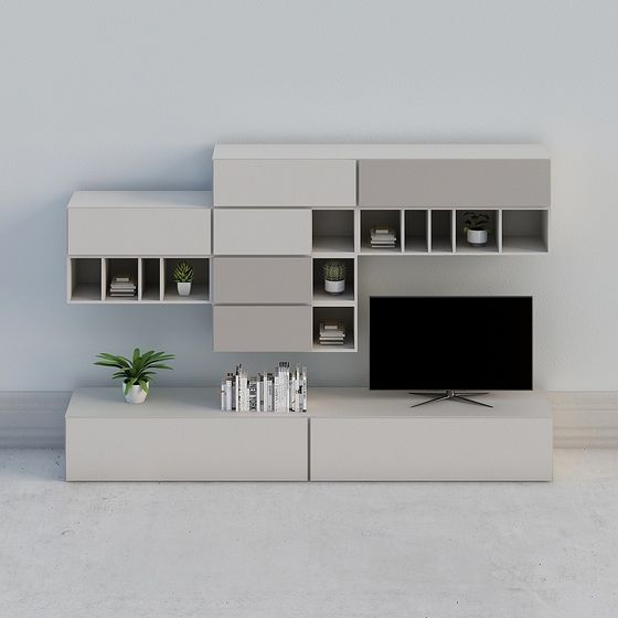 Personalizzazione per tutta la casa - Mobile TV nordico moderno con cucina