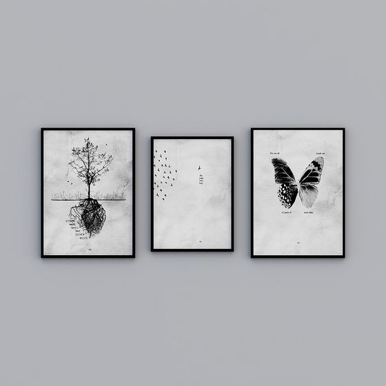 Natural Revelation 3D Model - Artistic Minimalism