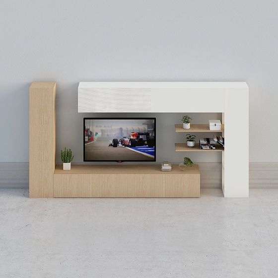 Personalizzazione Completa della Casa - Moderno Semplice Legno di Riso Bianco