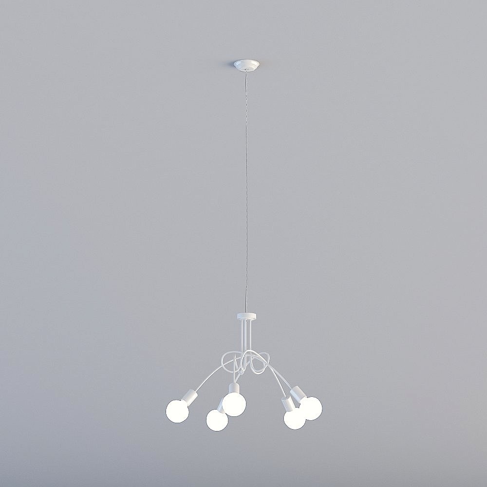 Lampadario Bianco Jane EU