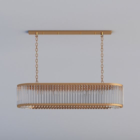 Lustre européen doré simple