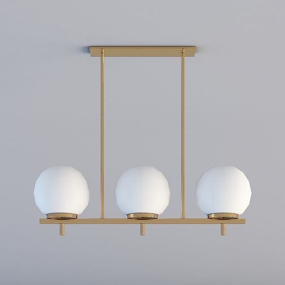 Modern Chandelier 3D model for Interior Design