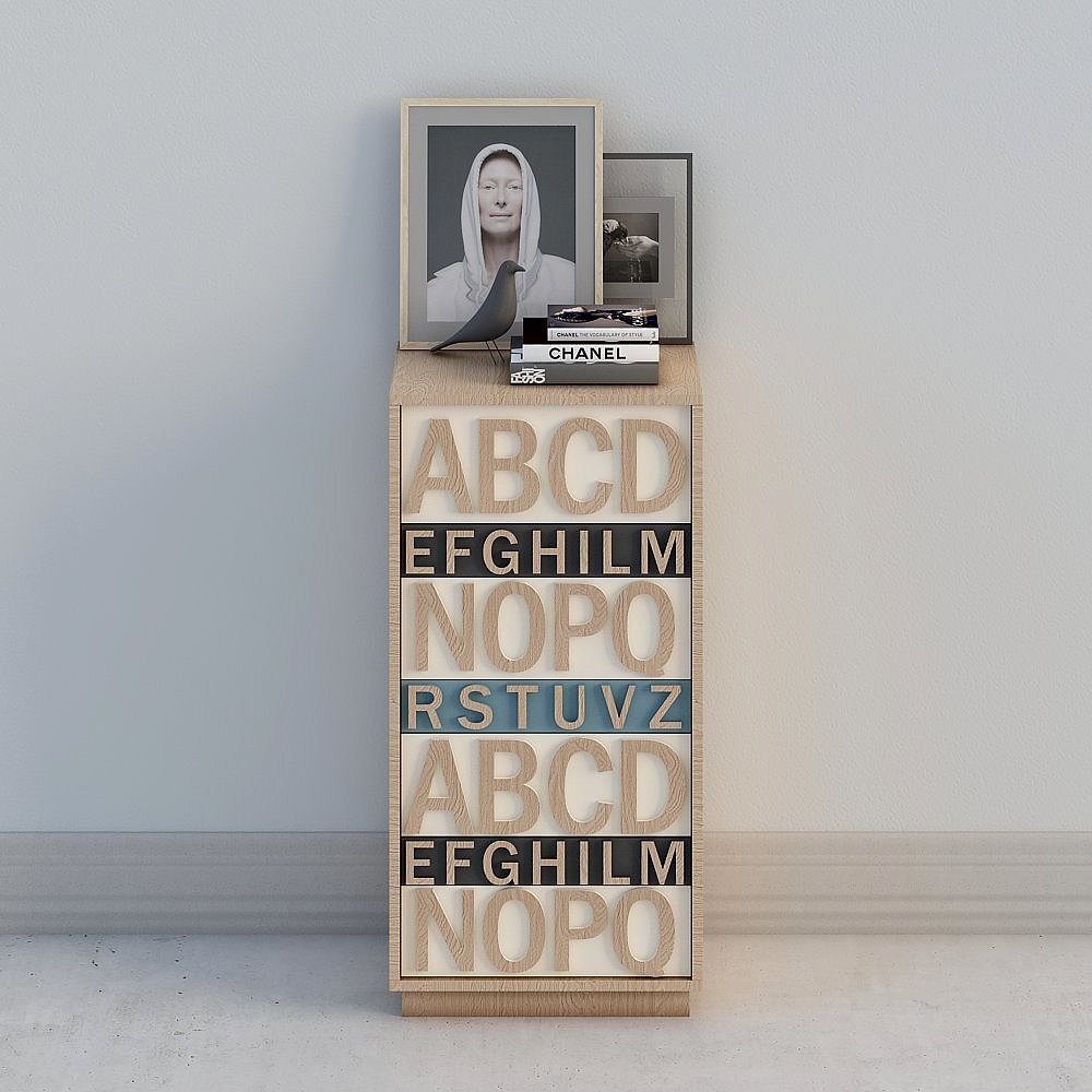 Cajón de cubo de color madera Jane O'Oo