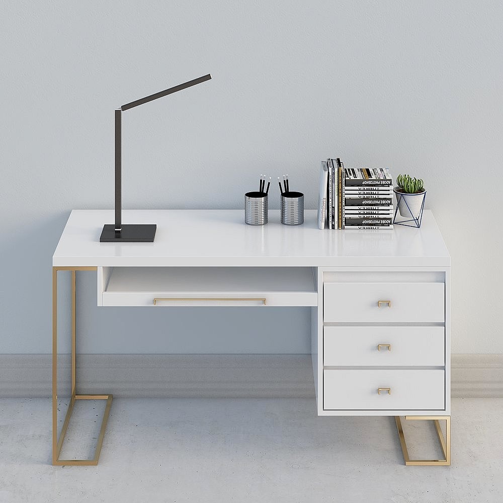 Escritorio blanco moderno