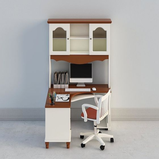 Minimalist 3D Furniture Set Model