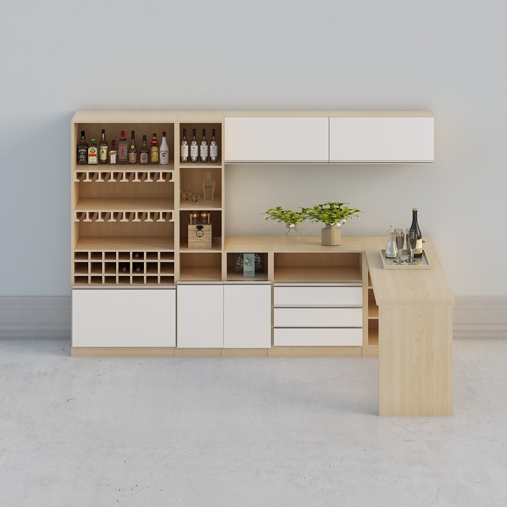 "Personalizzazione per tutta la casa" - Registratore di liquori nordico moderno