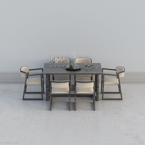 Bộ bàn ăn màu đen mới từ nhà hàng Trung Quốc