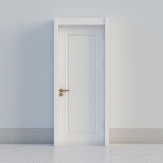 Elegant Minimalist 3D Door Model