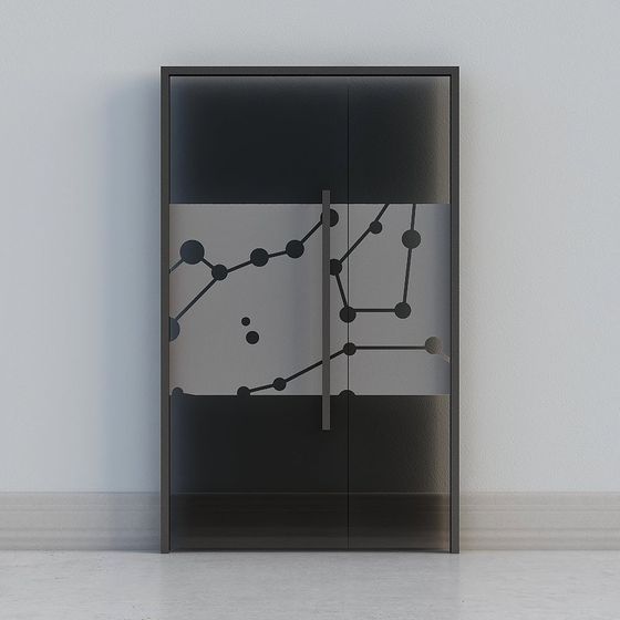 Puerta corredera de cristal