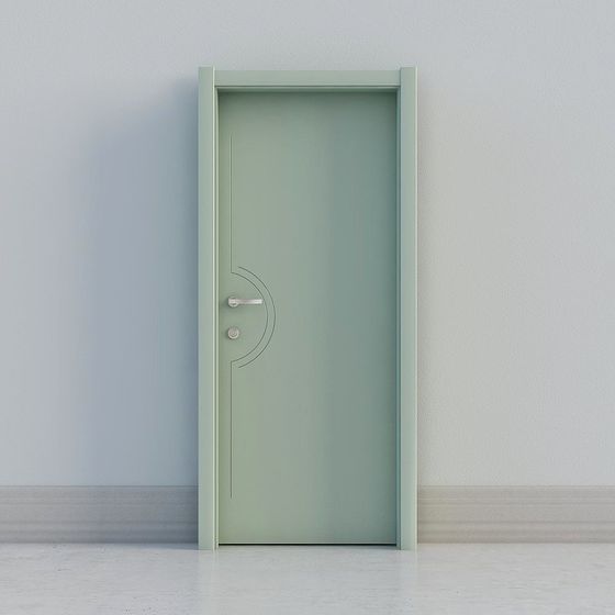 Minimalist Door 3D model