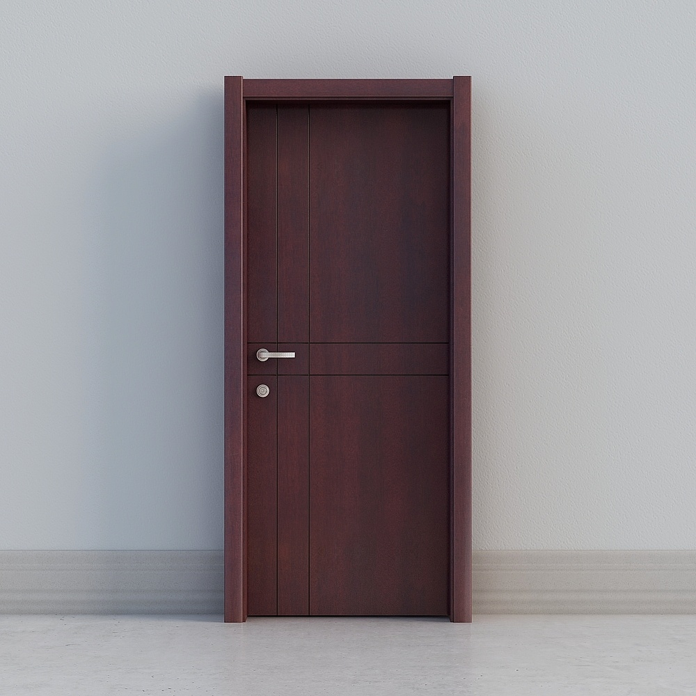 Modern Minimalist 3D Door Model