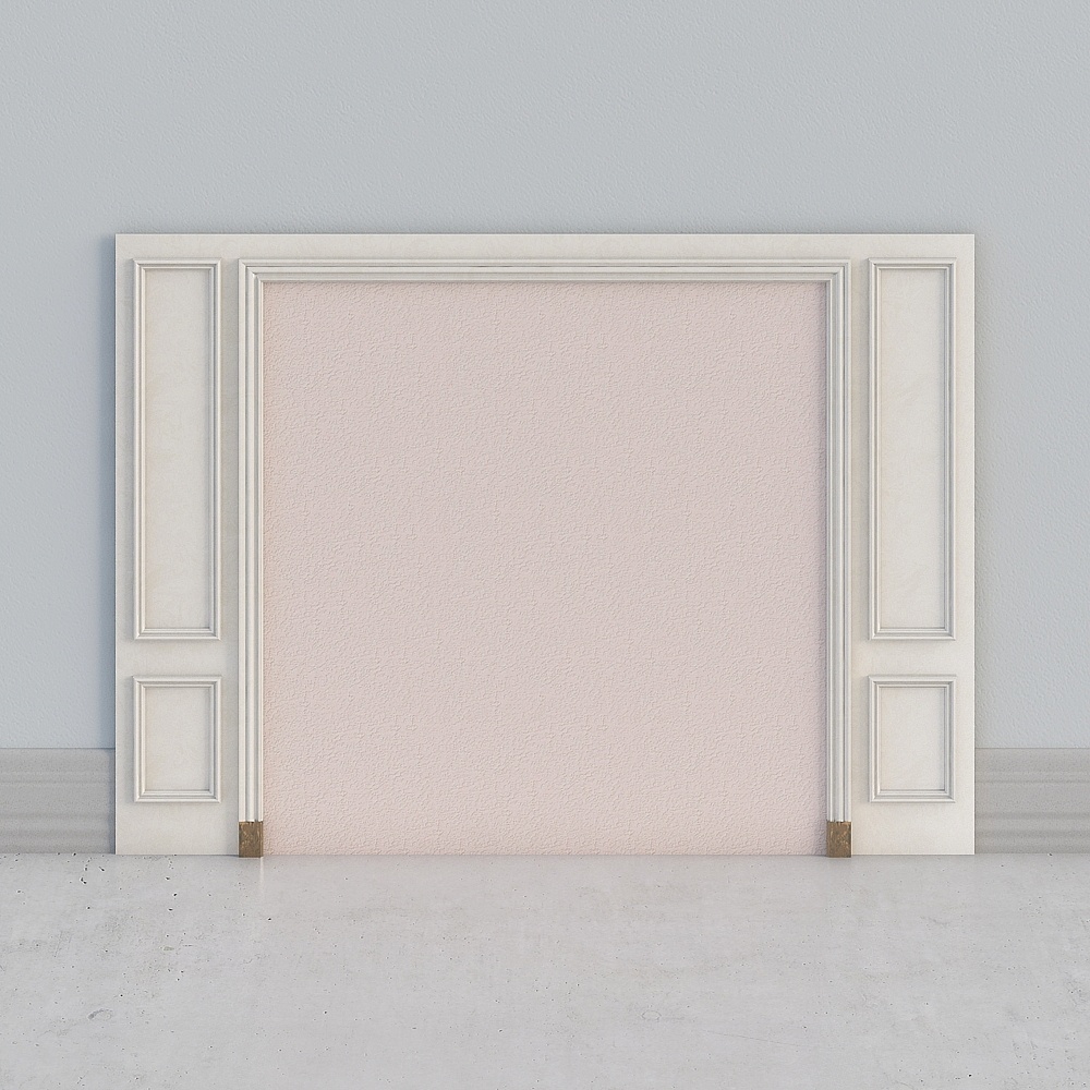 Elegant Door Frame 3D model for Interior Design