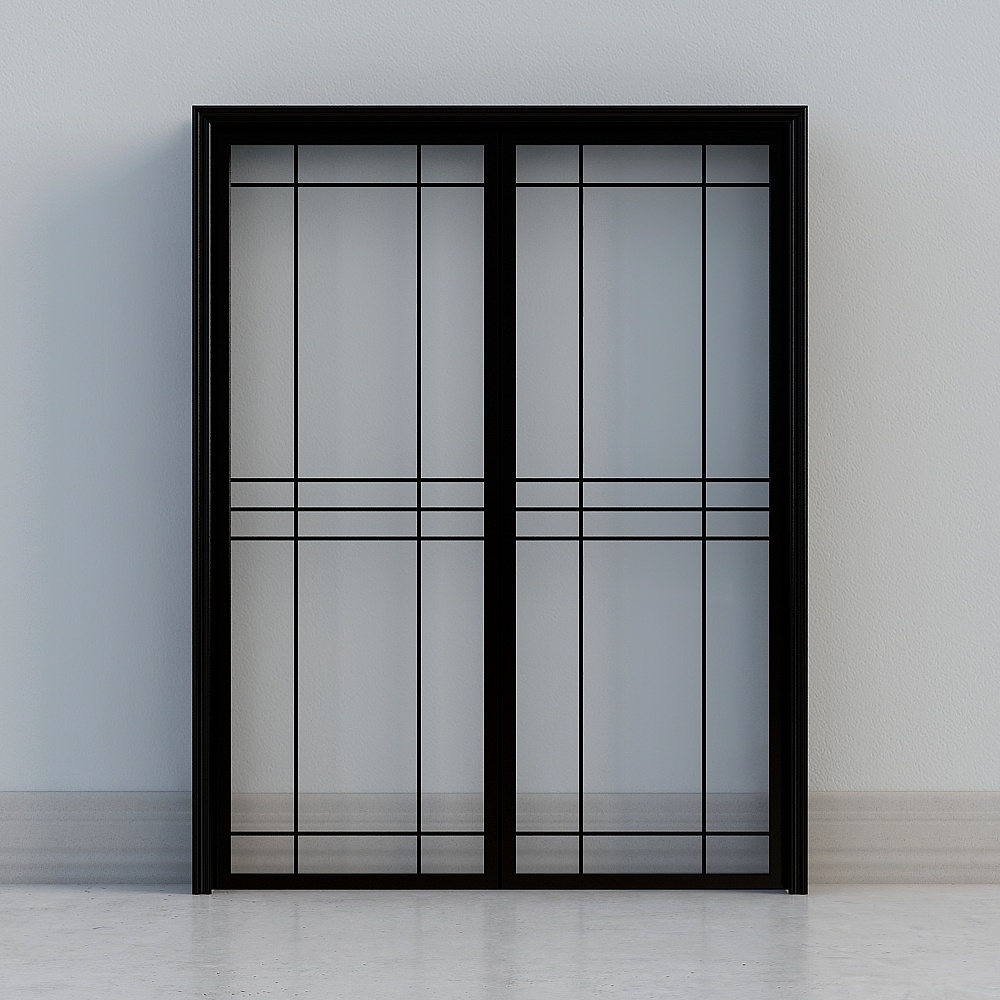 Puerta corredera de vidrio