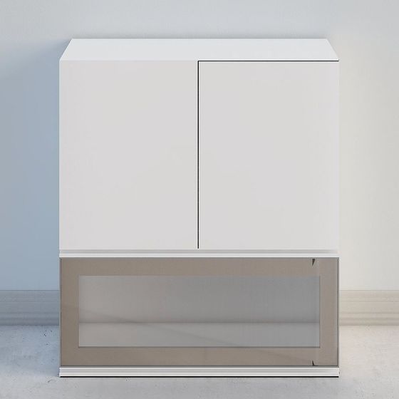 ikj K-800 유리 플립 문 거는 캐비닛-매트-유니버설-2017 년