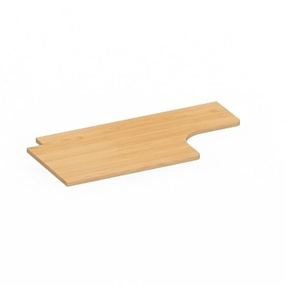 Low-Poly Wooden Cutting Board 3D model