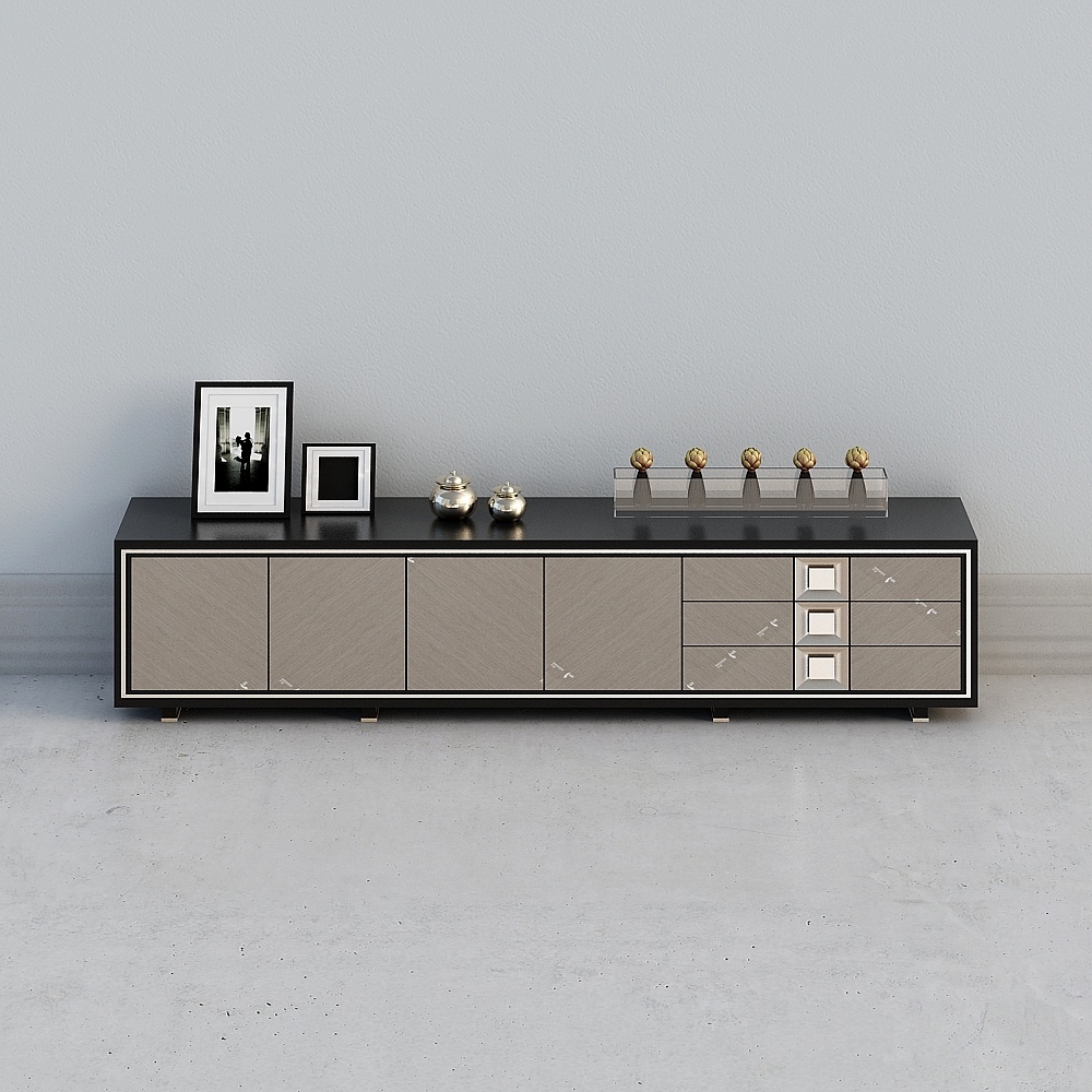 Urban Elegance TV Stand 3D model