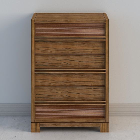 Urban Lane Storage Chest 3D model for Modern Spaces