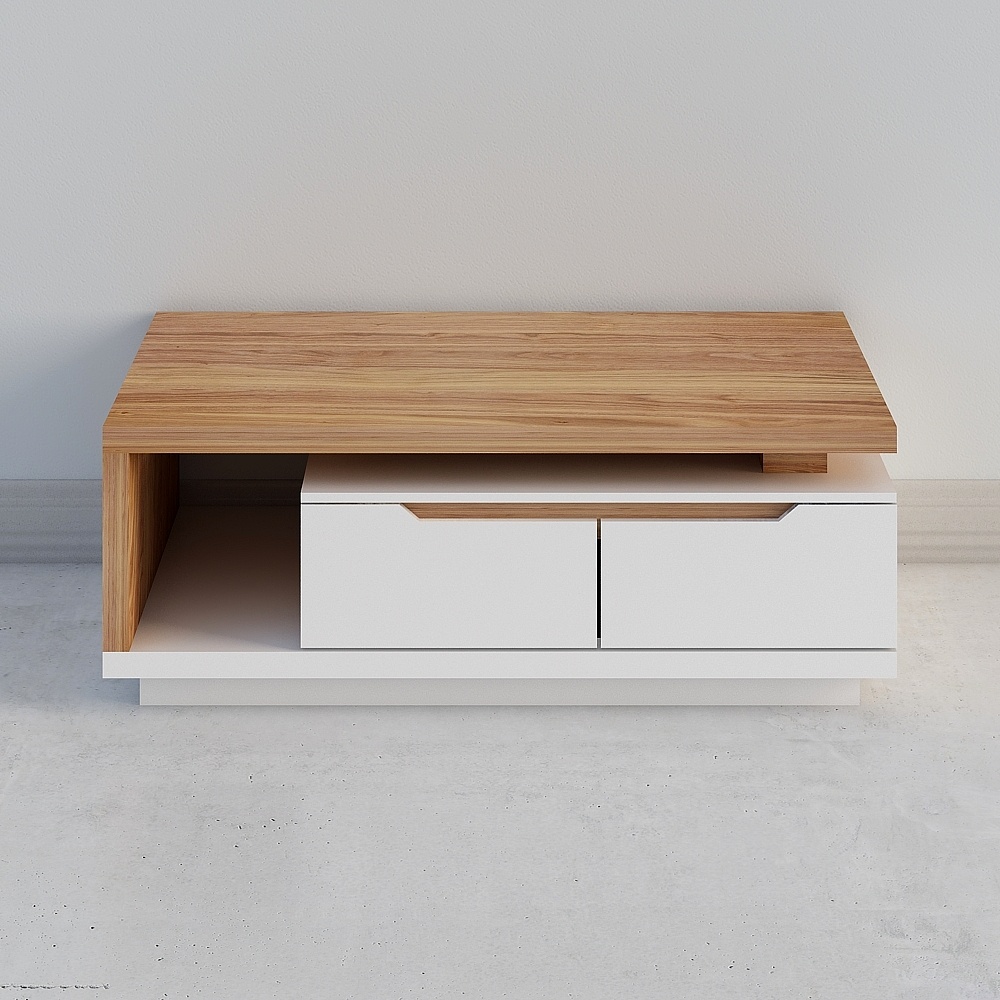 Sleek Modern Coffee Table 3D Model