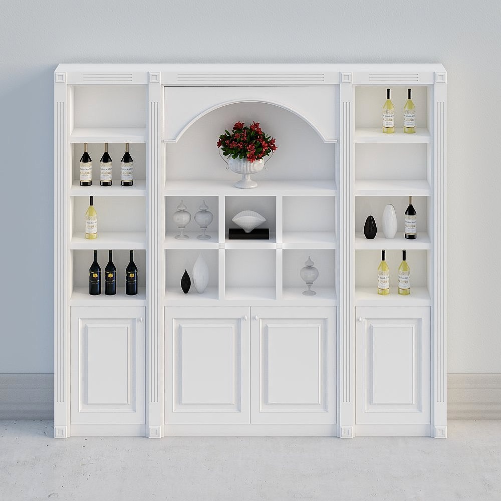 Guo An Ju Cantinetta 39 Pannello Verniciato Bianco