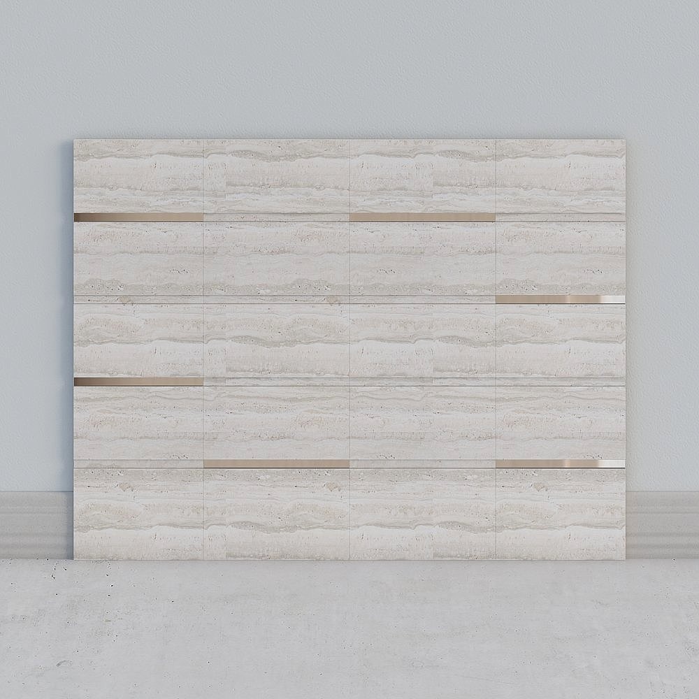 Country homes-wall background-brick+grey mirror 3