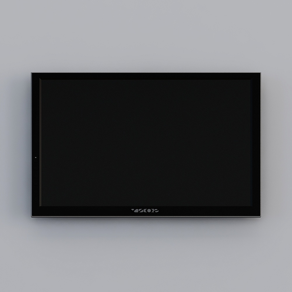 Simple Europe neutral plastic wall-mounted TV