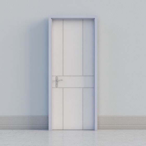Minimalist 3D Model Door Design