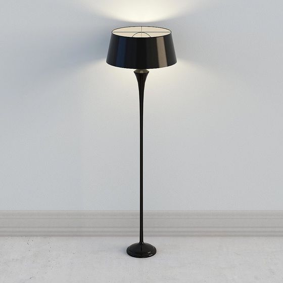 Elegance Floor Lamp 3D model for Stylish Interiors