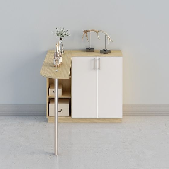 Urban Corner Sideboard 3D Model