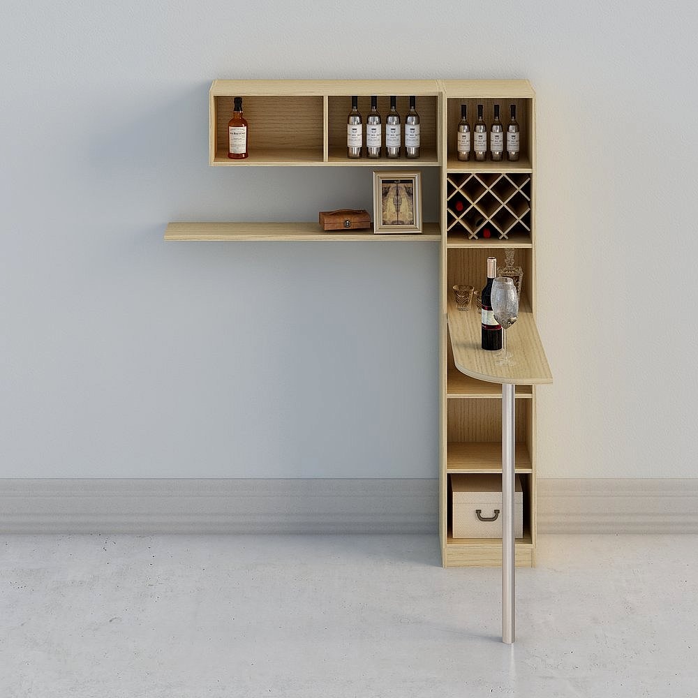 [custom made in the house]-Nordic log modern minimalist rice whi