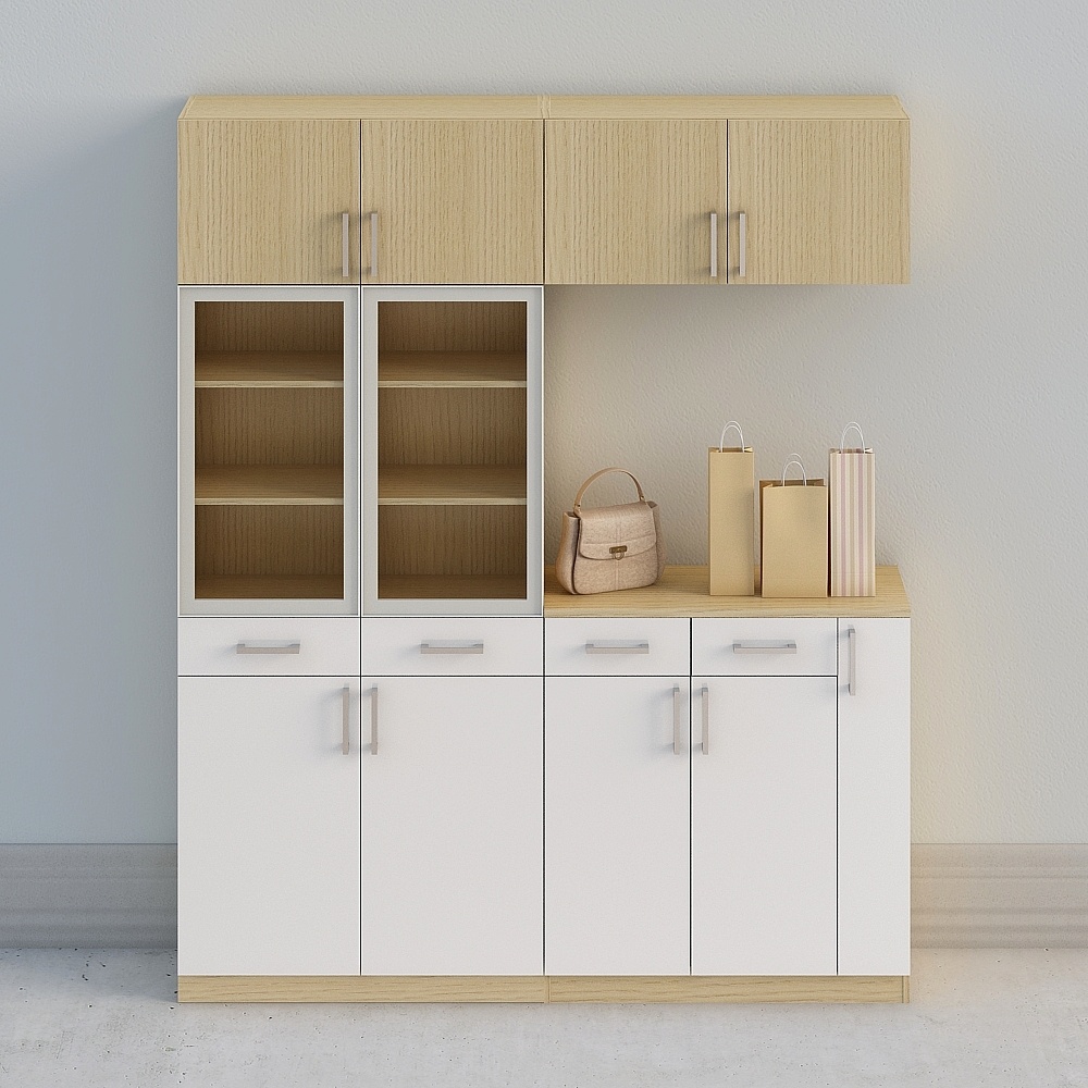 [custom made in the house]-modern simple white Nordic log cabine