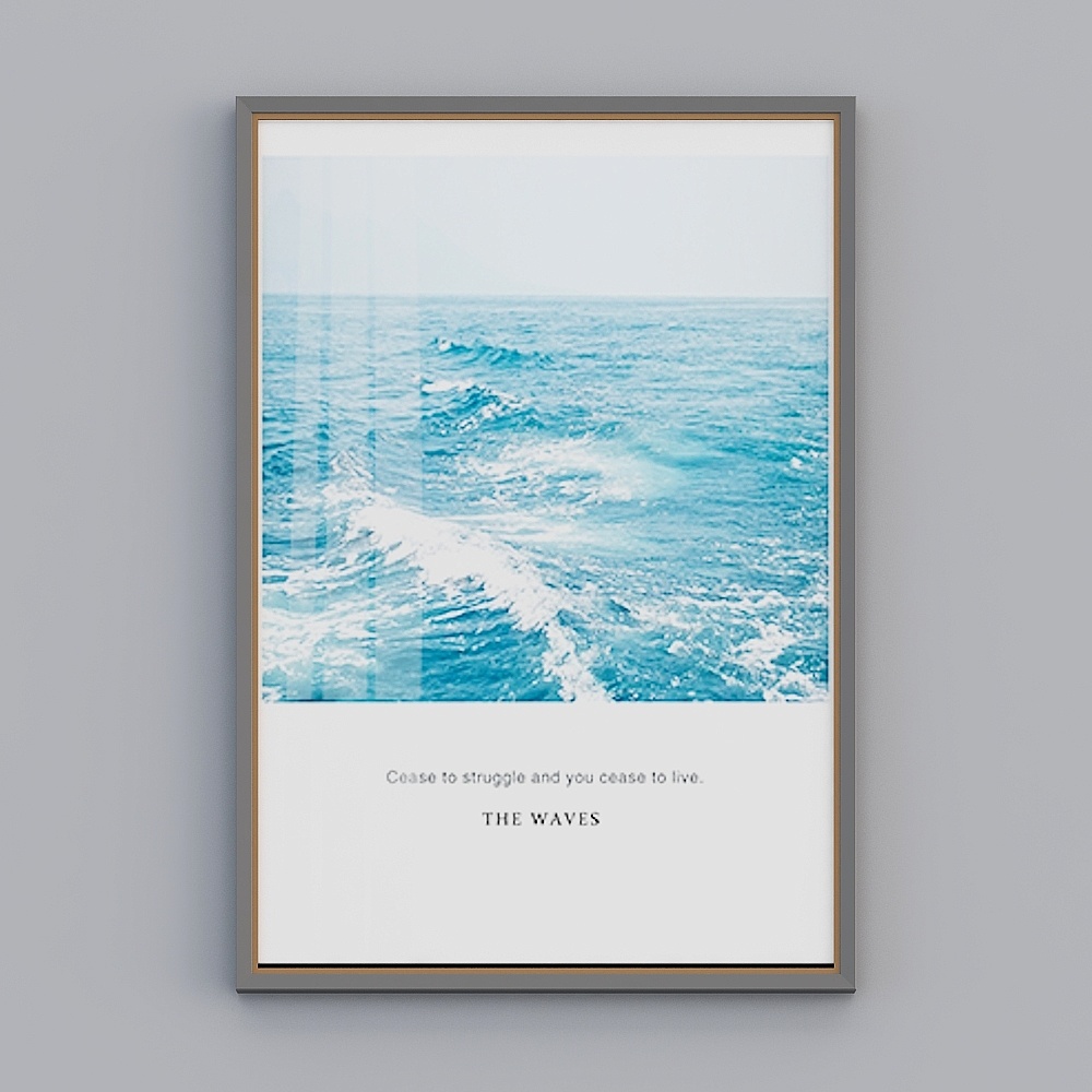 Sea hanging painting 04