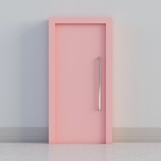 Minimalist Door 3D model