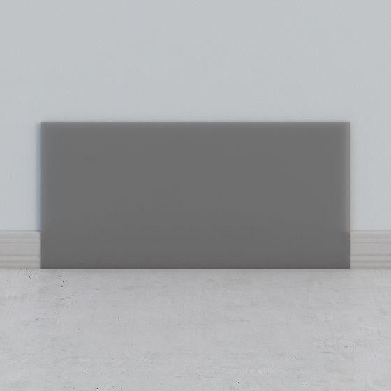 Pantalla divisoria de cristal moderna