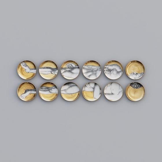 Elegant Marble Coasters 3D model