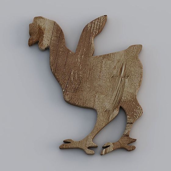 Lifelike Rooster 3D Model for Creative Projects