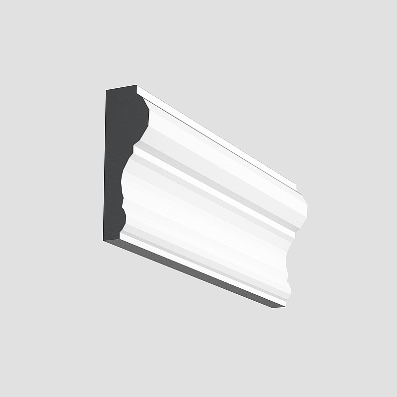 Urban Elegance Architectural Decorative Lines 3D model